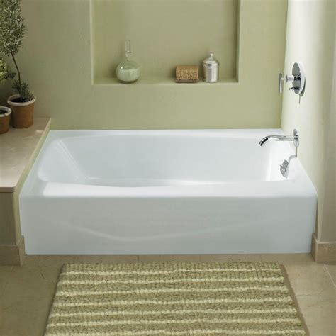 Dip a cloth or soft sponge into the bucket and scrub the tub thoroughly. . Home depot bath tubs